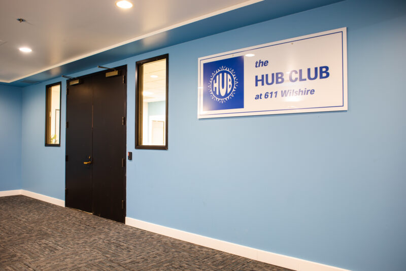 ON-DEMAND OFFICE SPACE AT THE HUB CLUB